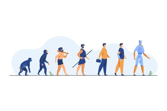 Download Human Evolution from Monkey to Cyborg. P - Evolution Collection