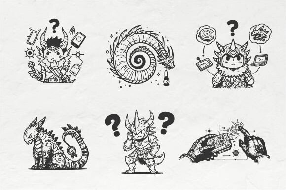 Download Unsettling Evolution Illustration Vector - Evolution Collection