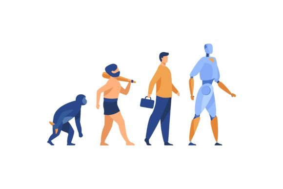 Download Human Evolution from Monkey to Cyborg. P - Evolution Collection