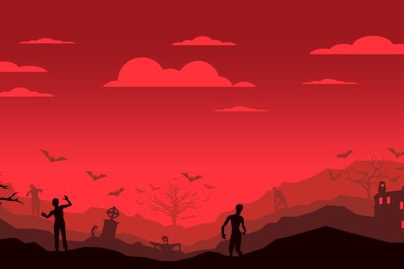 Download Halloween Background Cartoon Scene - Halloween background cartoon Collection